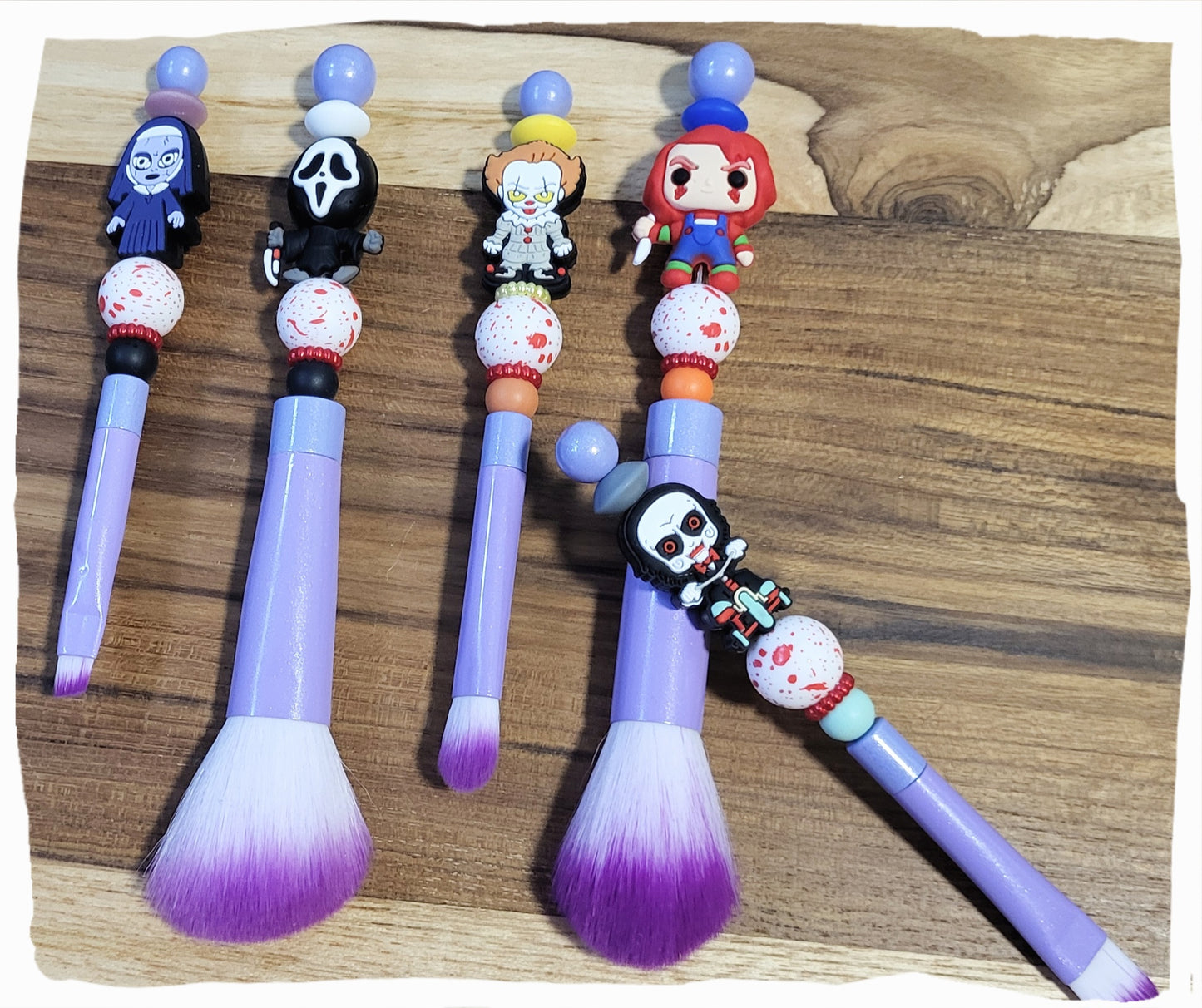 Ensemble pinceaux maquillage horreur