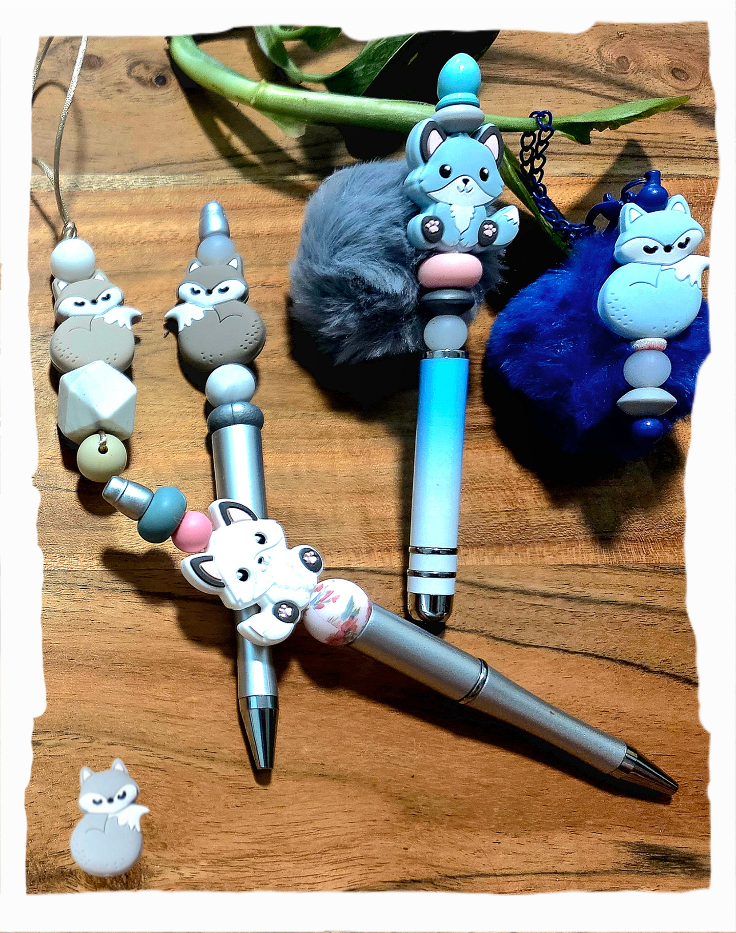 Collection renard bleuté