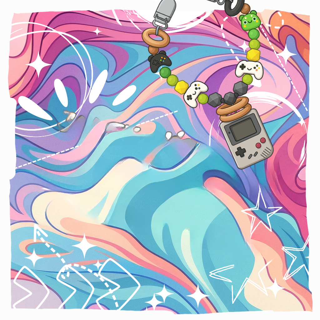 Jouet de dentition/éveil poussette