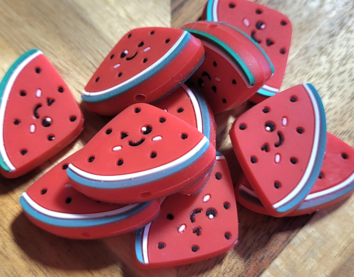 Watermelon silicone pearl 1/4