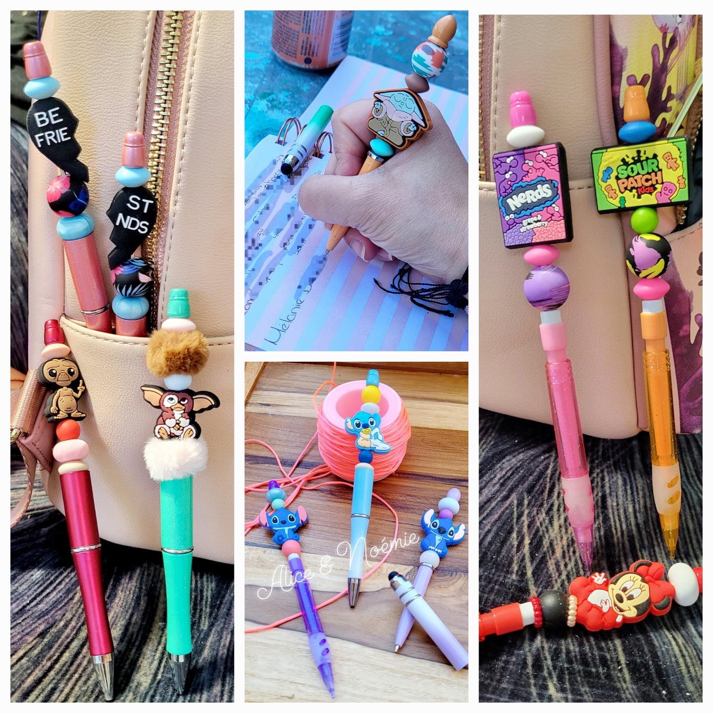 *Ensemble groupe stylos / pousse-mines rechargeables personnalisable