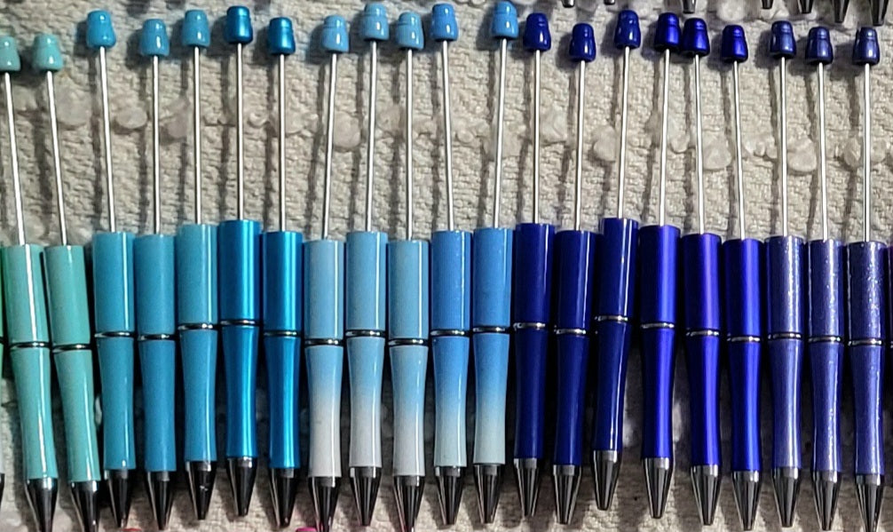 Blue pens