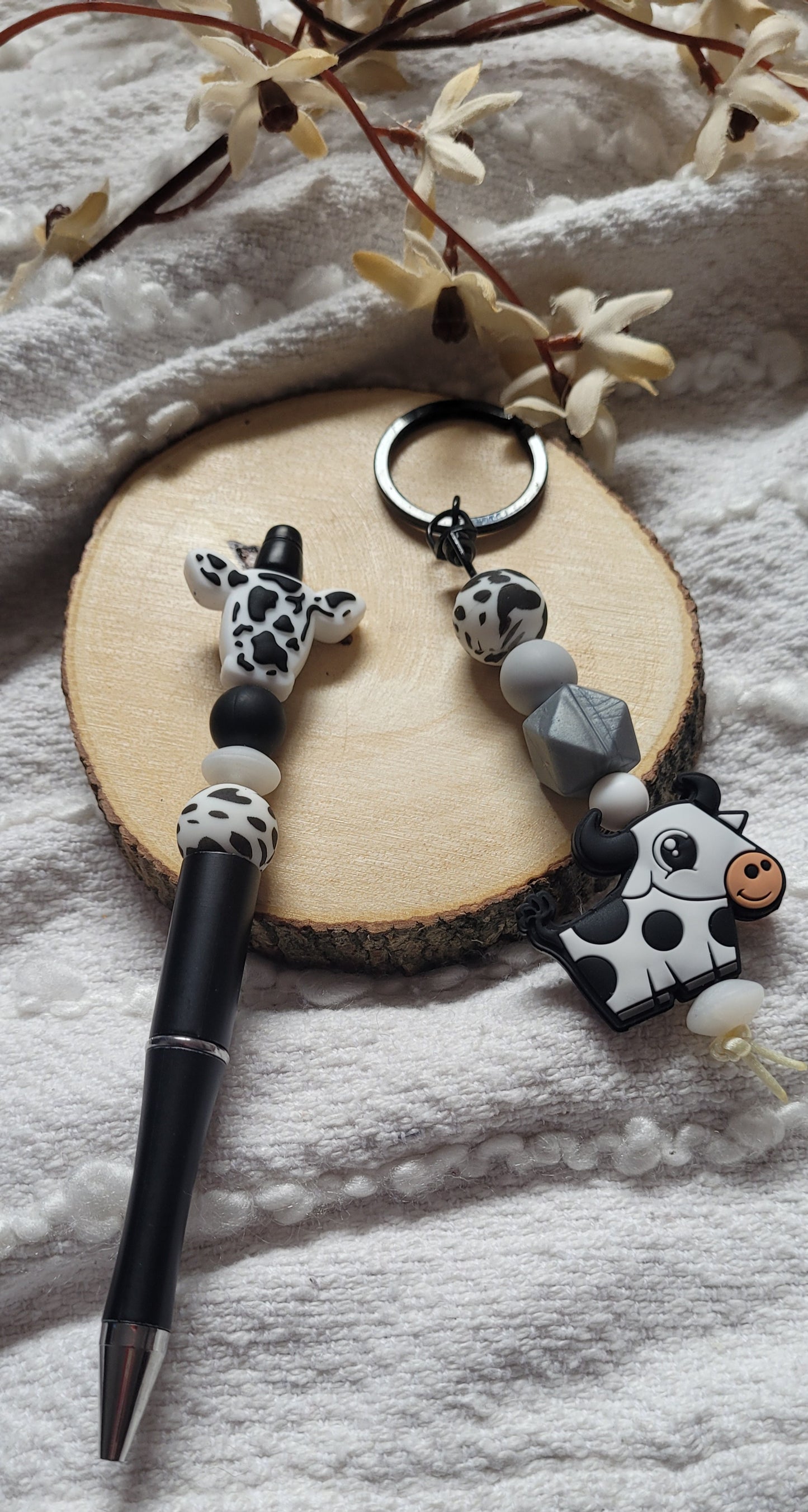 *Duo stylo/porte clé personnalisable