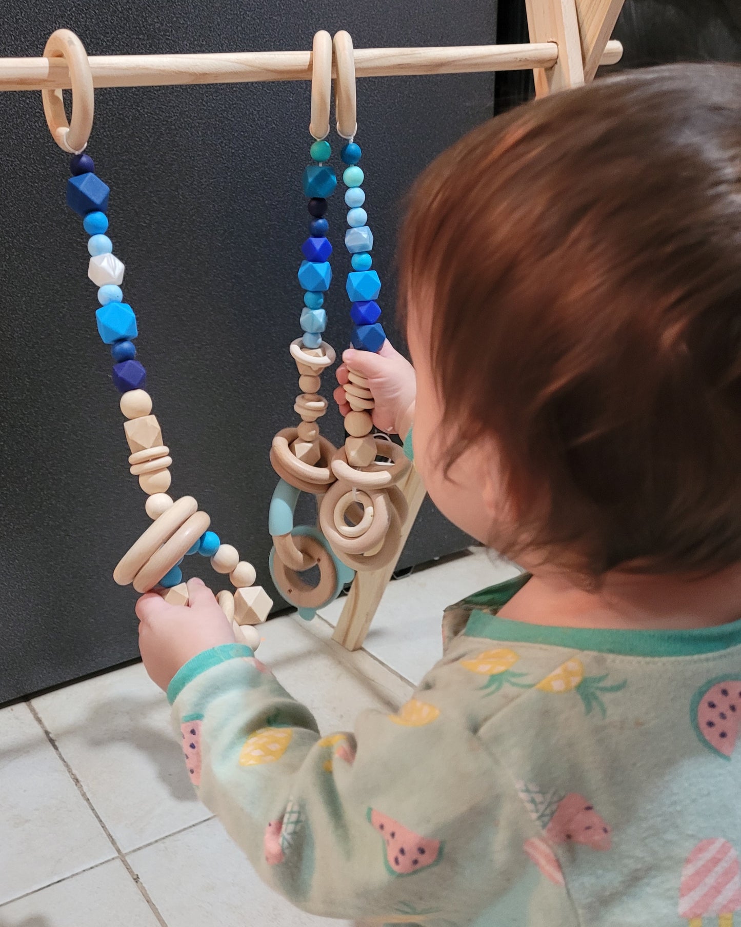 *Trio jouets pour arche d'éveil personnalisé