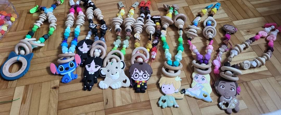 *Jouet d'éveil & dentition personalisé pour poussette