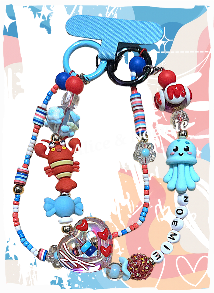 *Anneau poignet cellulaire personnalisable