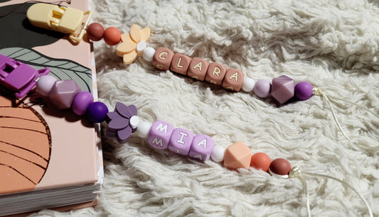 *Duo attache-suces personnalisé