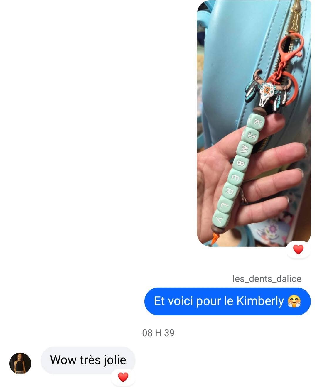 *Identificateur personnalisé avec nom / initiales