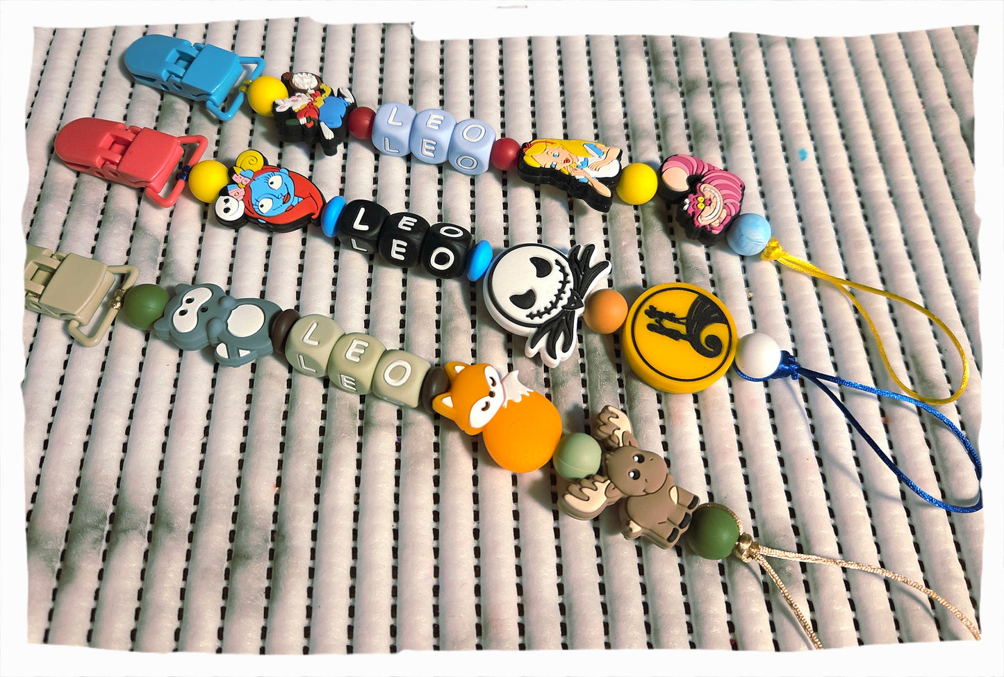 *Attache-suces personnalisé avec/sans prénom