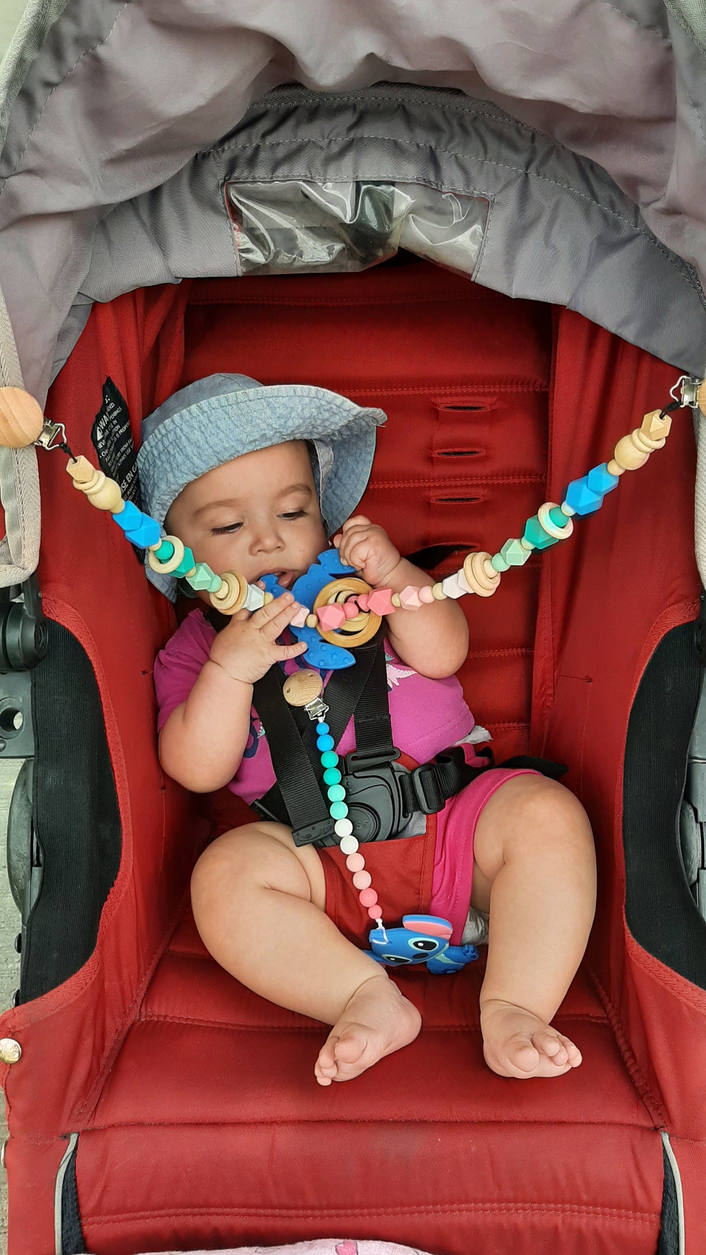 *Jouet d'éveil & dentition personalisé pour poussette