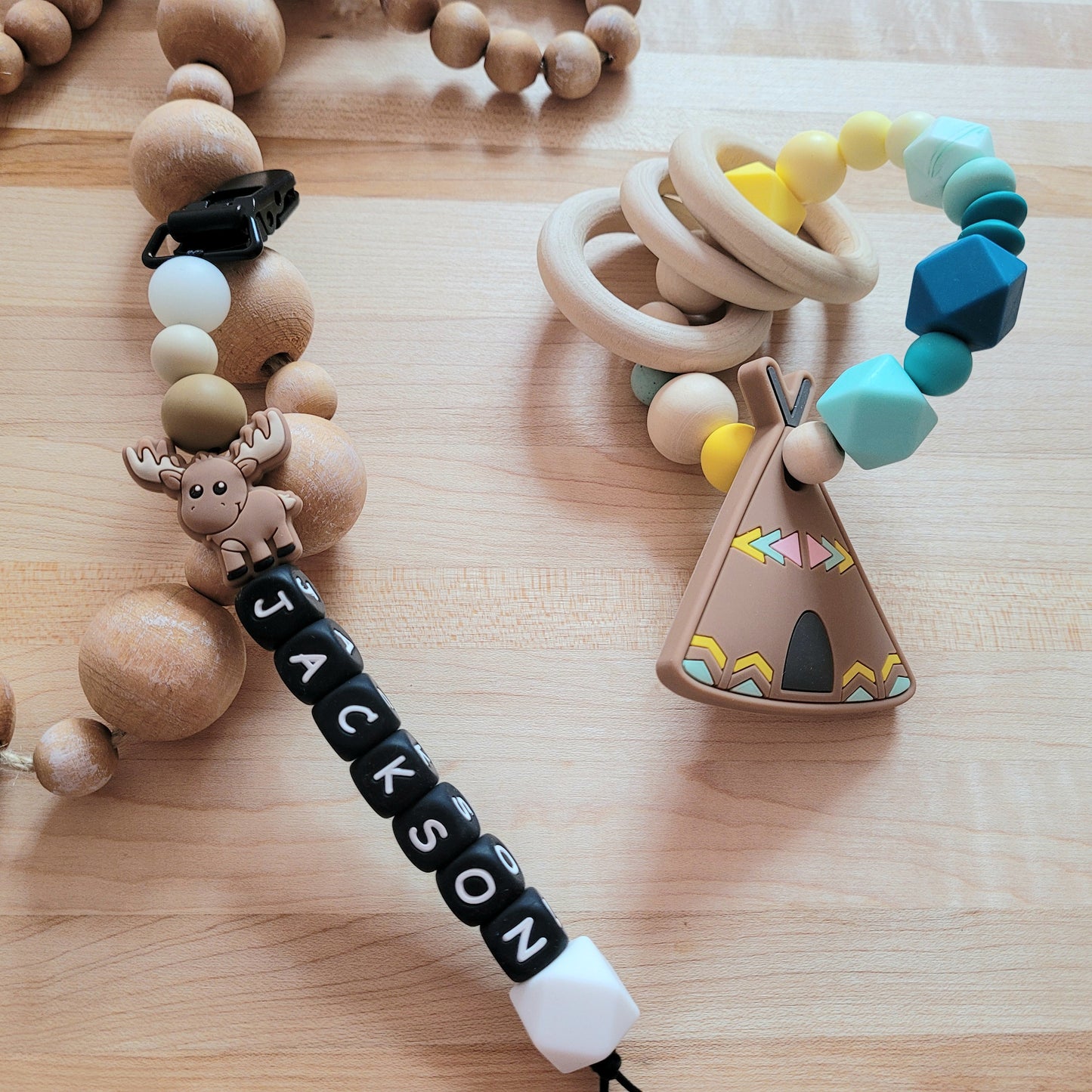 *Attache-suces personnalisé avec/sans prénom