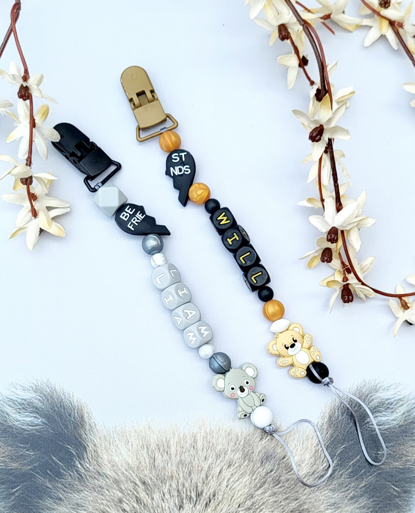 *Attache-suces personnalisé avec/sans prénom