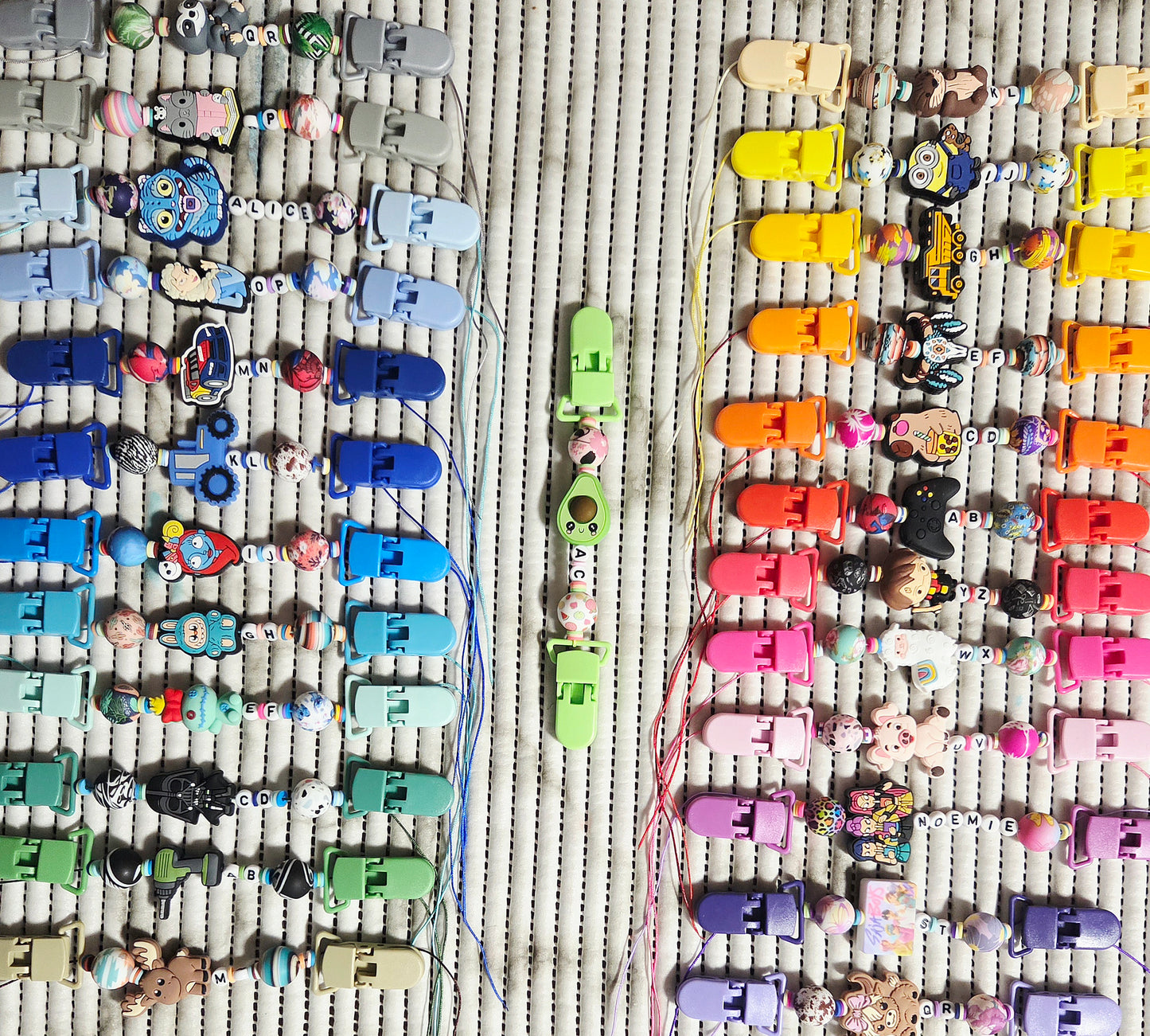 *Attache-mitaines (paire) personnalisé