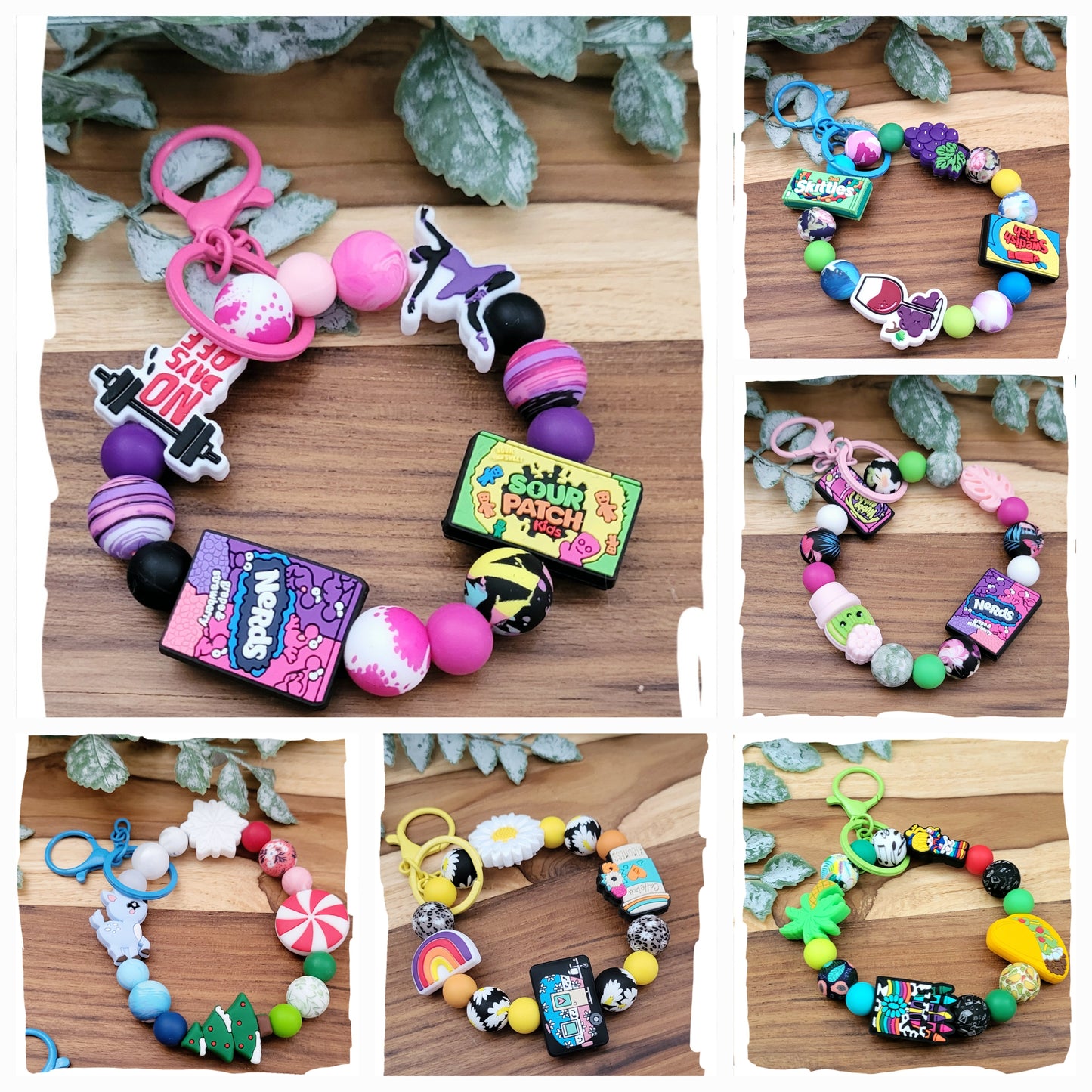 *Porte-clé poignet personnalisé