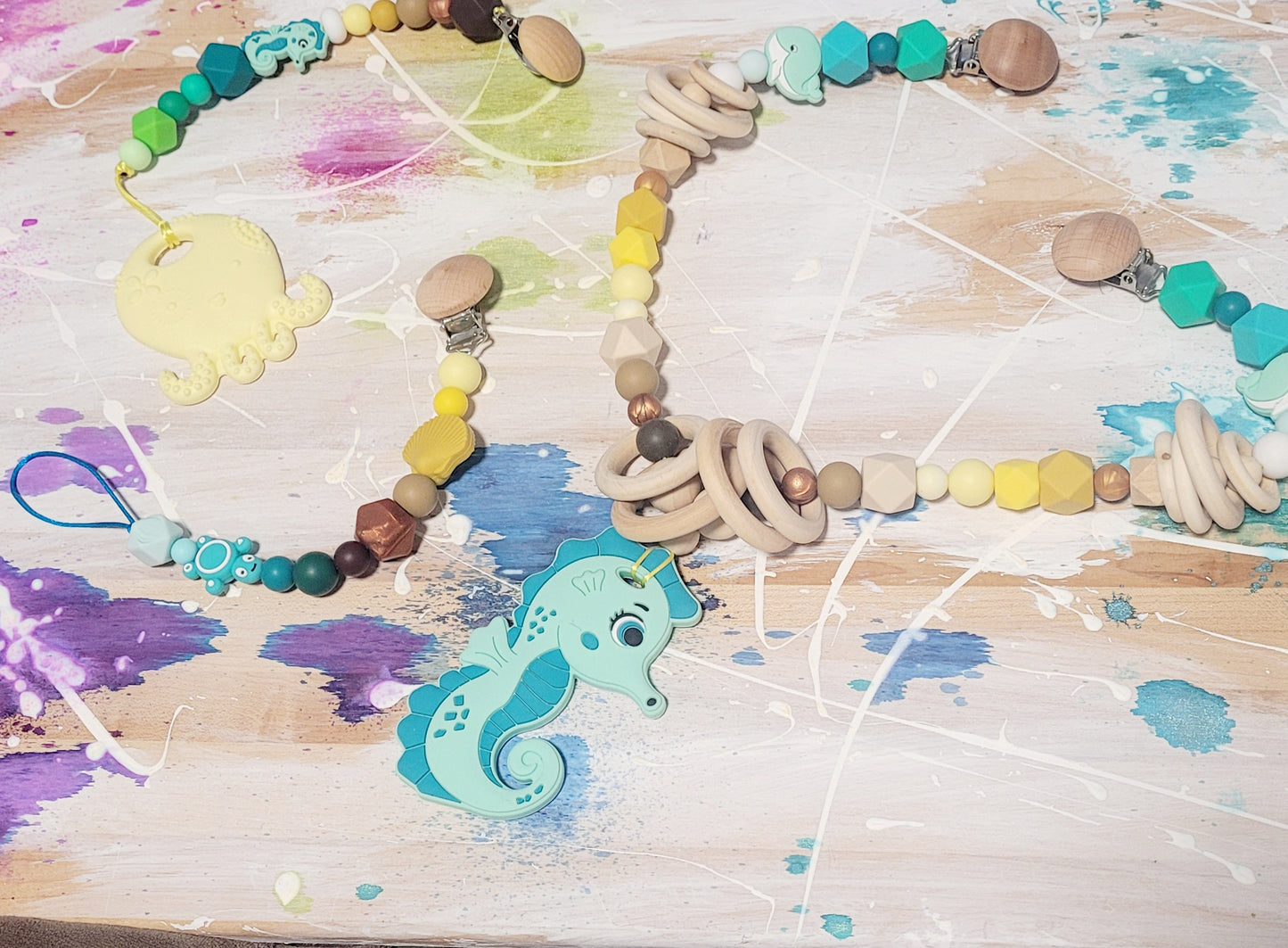 *Jouet d'éveil & dentition personalisé pour poussette