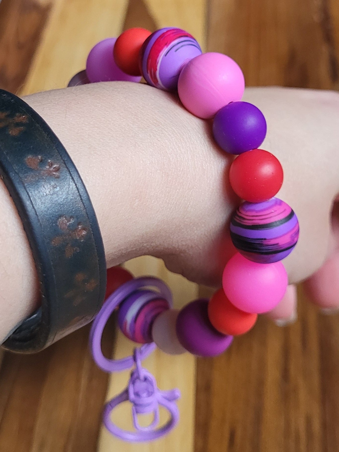 *Porte-clé poignet personnalisé