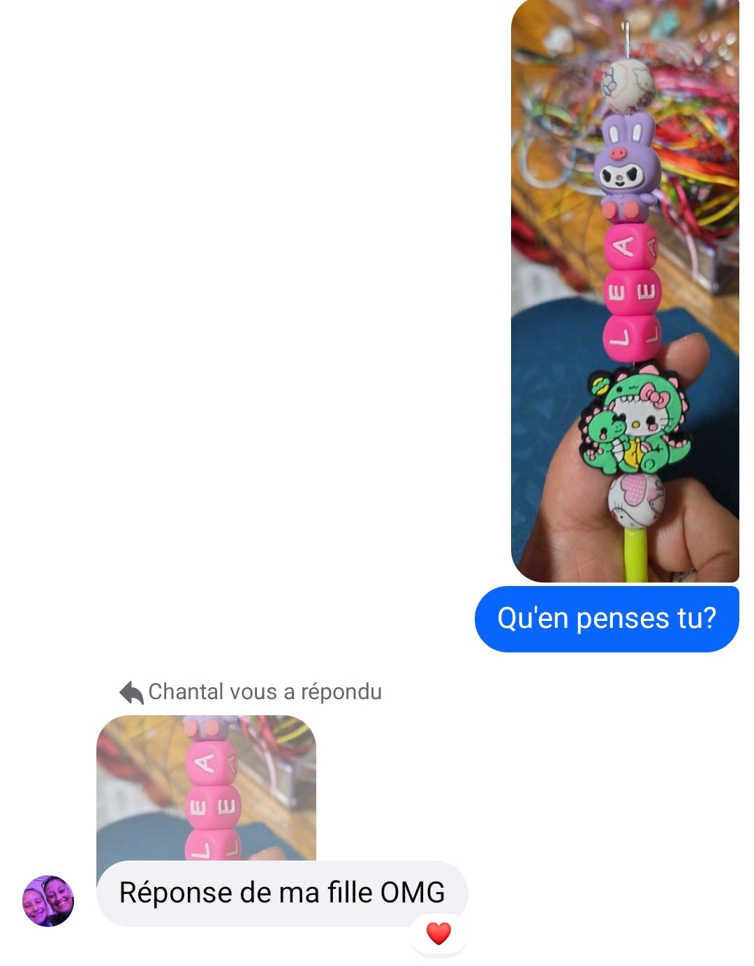 *Porte clé personnalisé / prénom