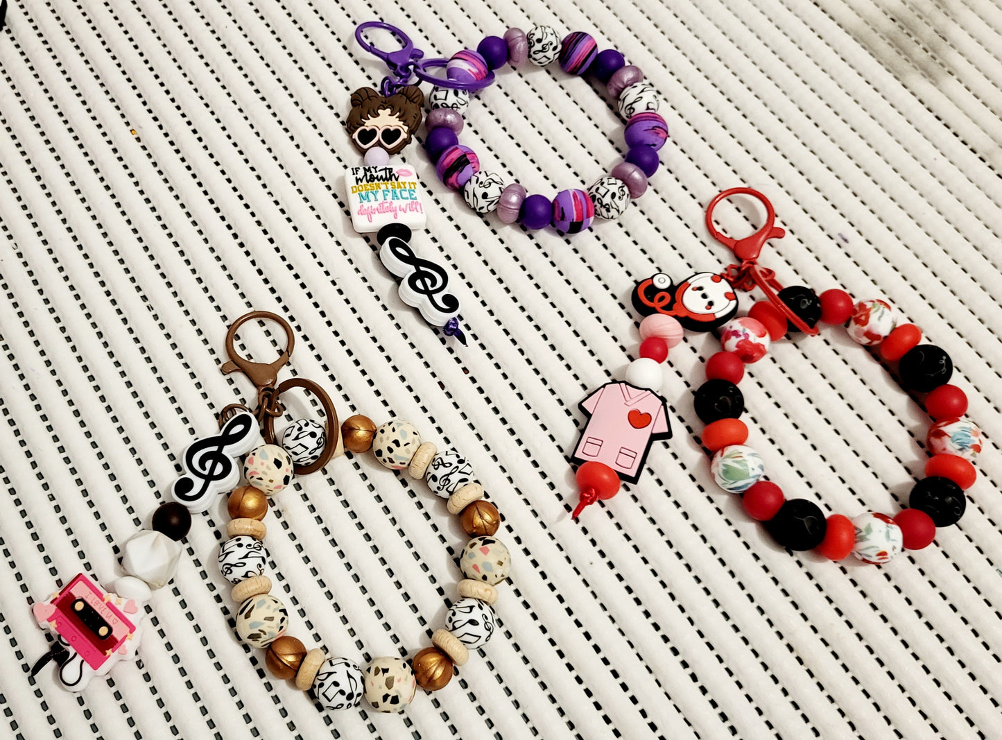 *Porte-clé poignet personnalisé