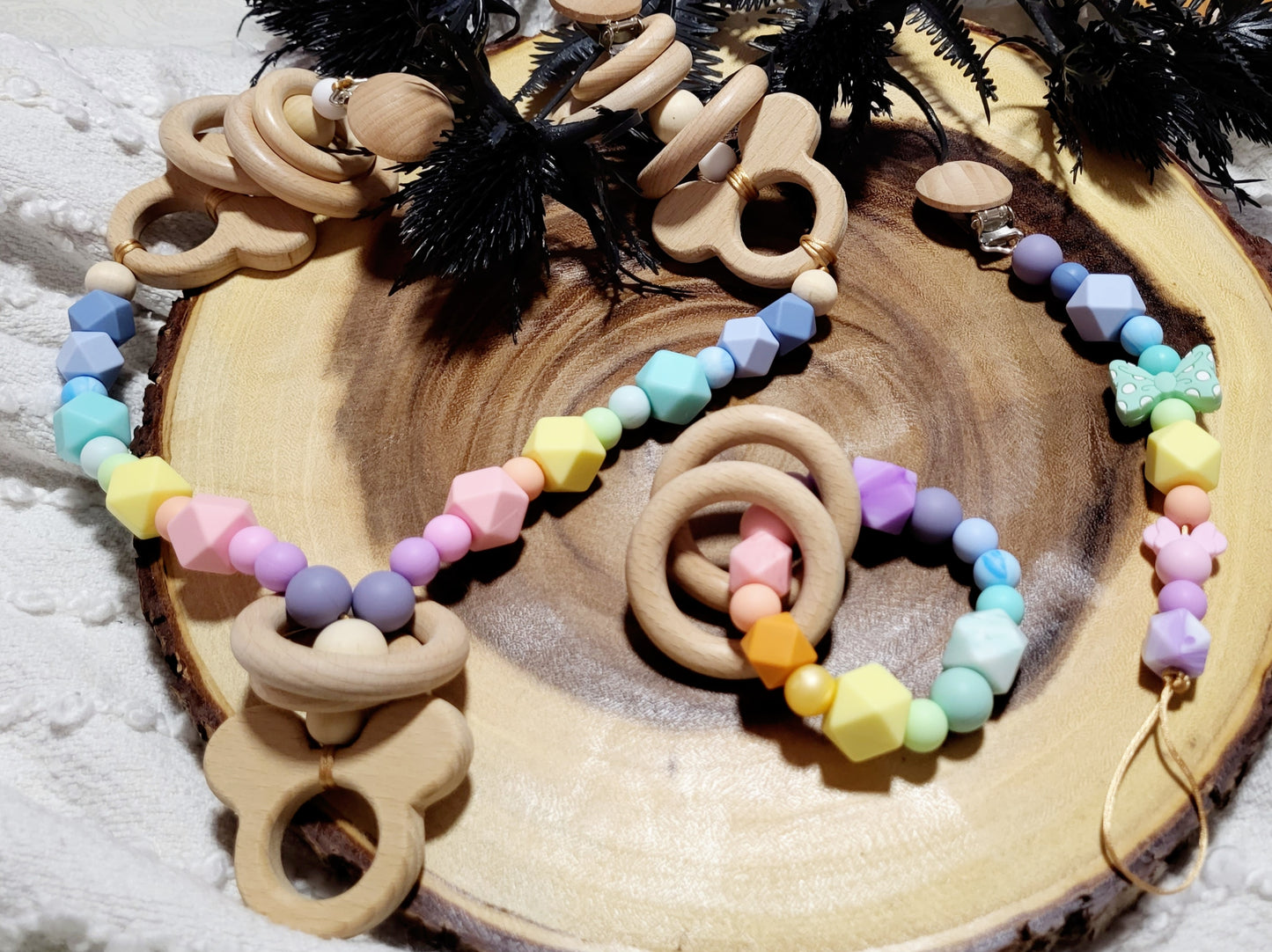 *Jouet d'éveil & dentition personalisé pour poussette