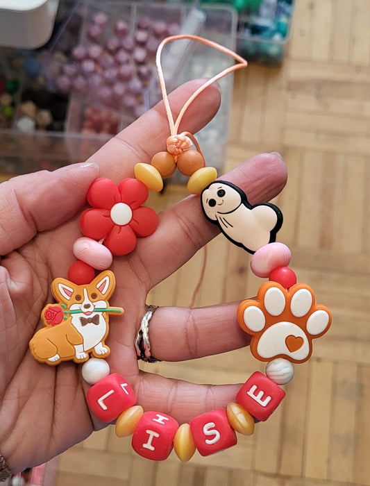 *Anneau poignet téléphone personnalisé