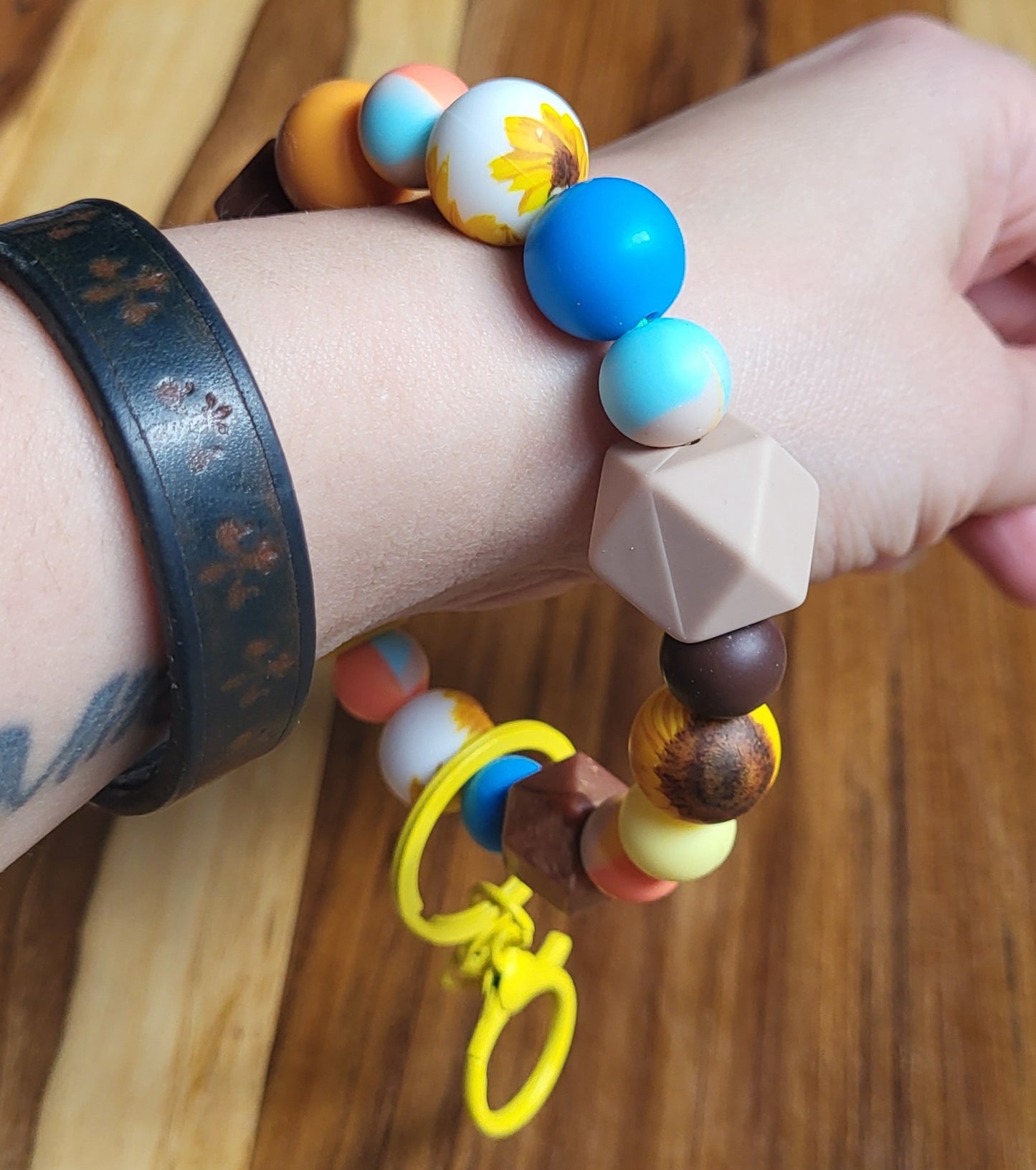 *Porte-clé poignet personnalisé