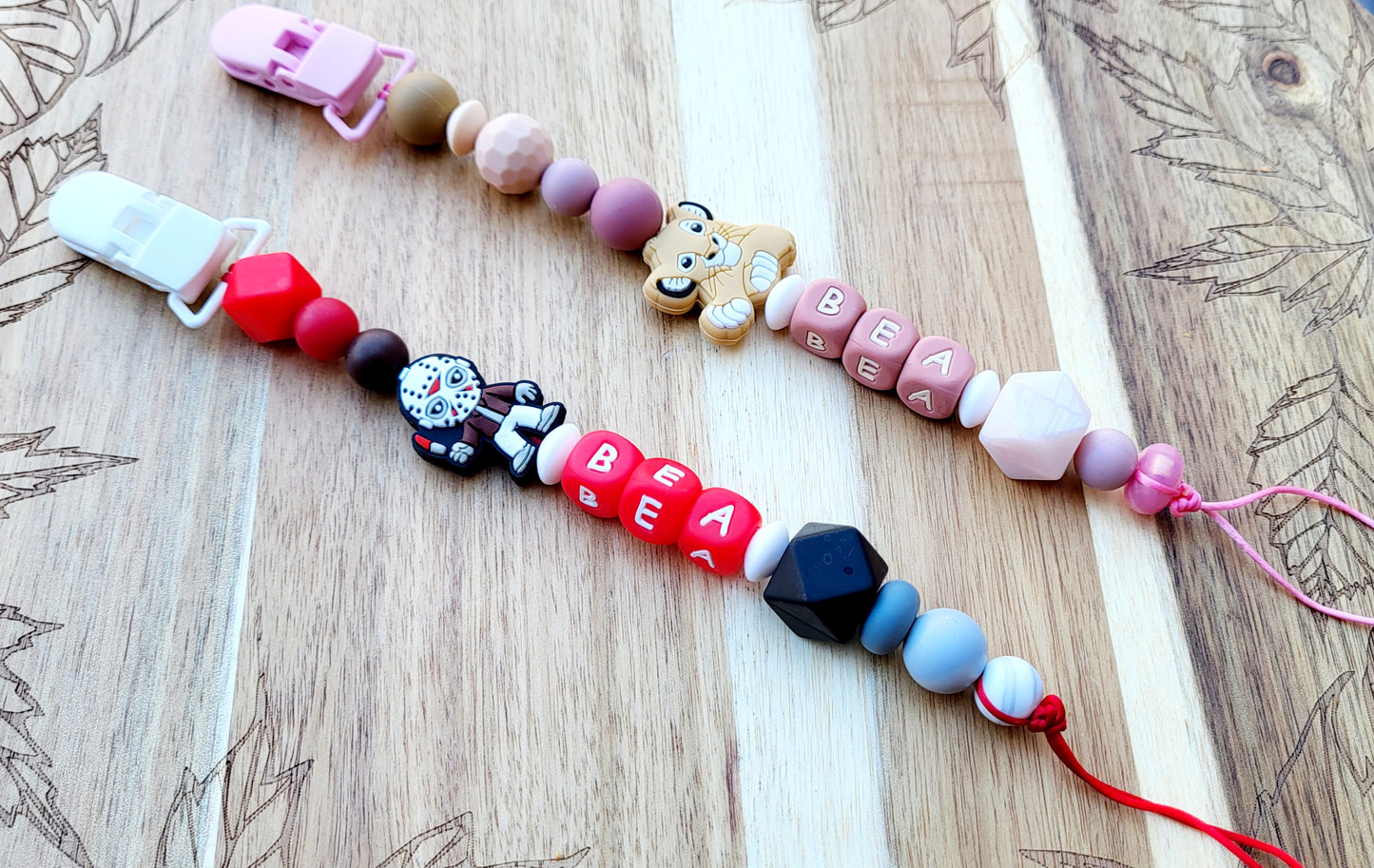 *Attache-suces personnalisé avec/sans prénom