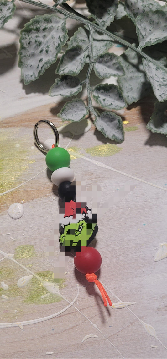 I don't like Christmas keychain