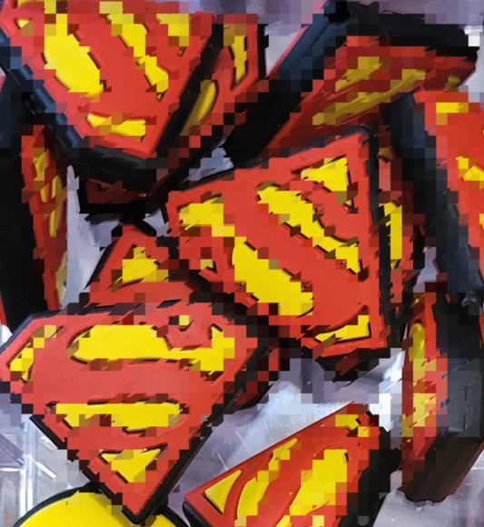 Superman logo pearl