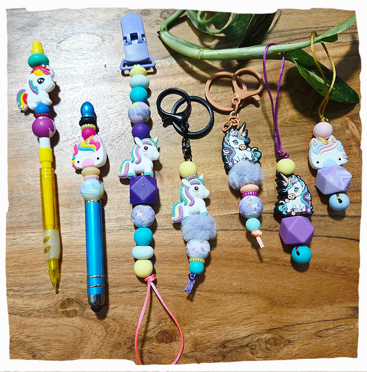 Collection licorne lilas
