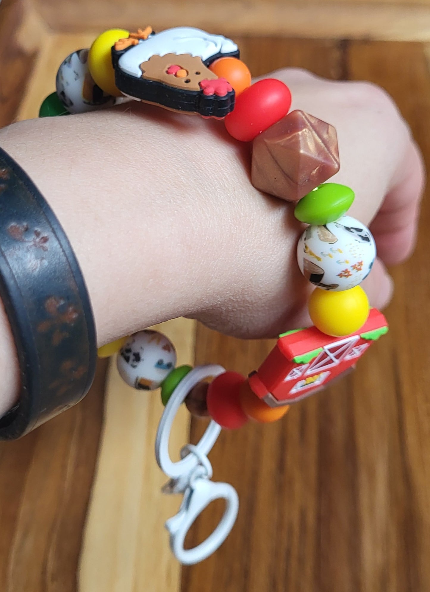 *Porte-clé poignet personnalisé