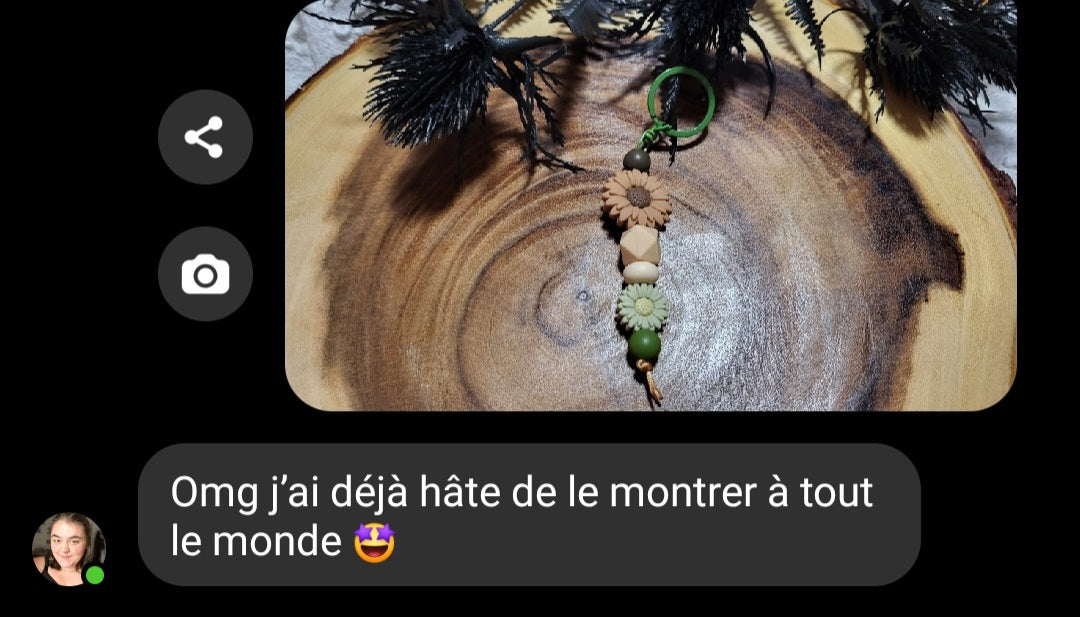 *Porte clé personnalisé / prénom