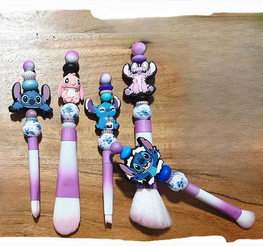 Ensemble brosse maquillage p'tit monstre