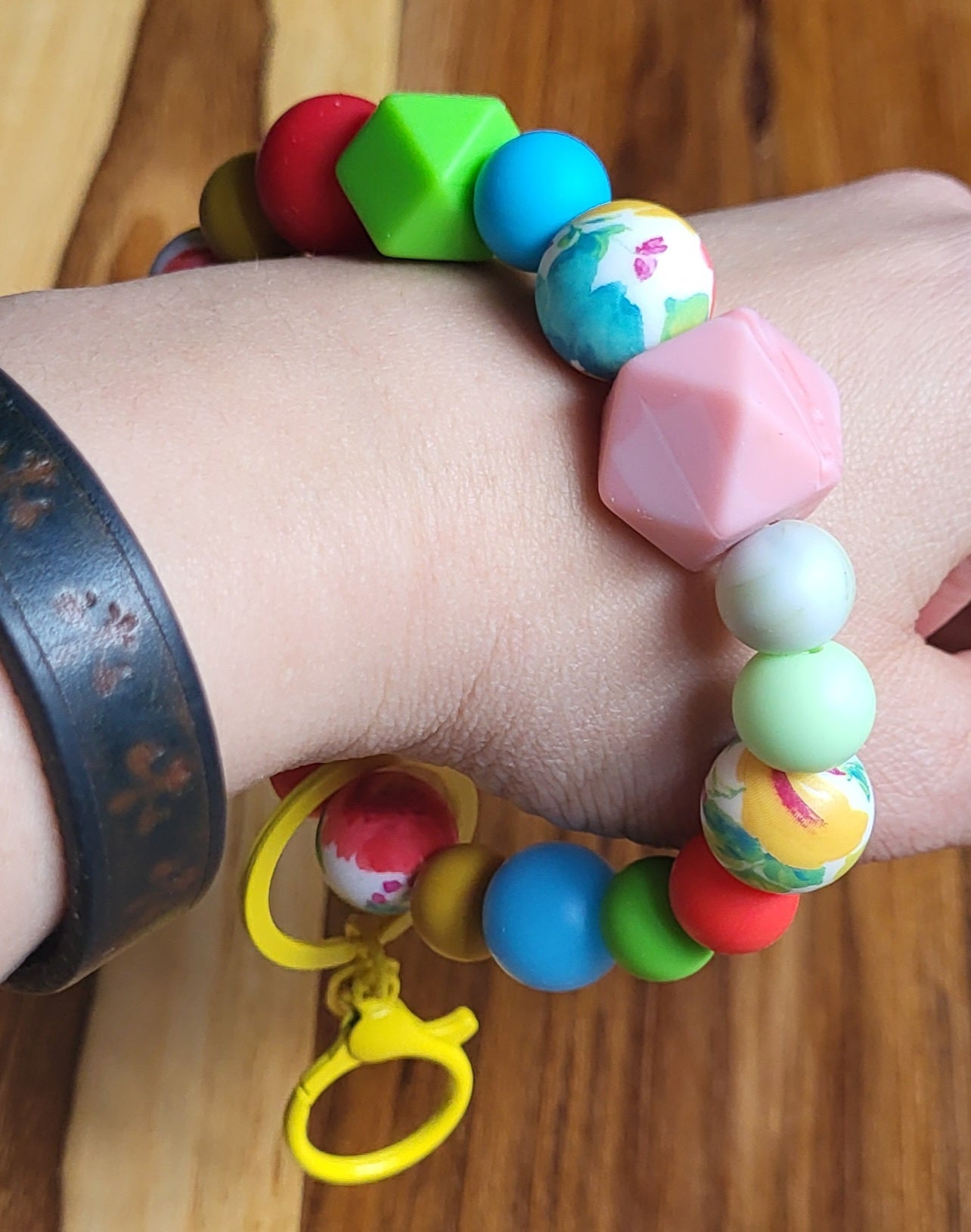 *Porte-clé poignet personnalisé