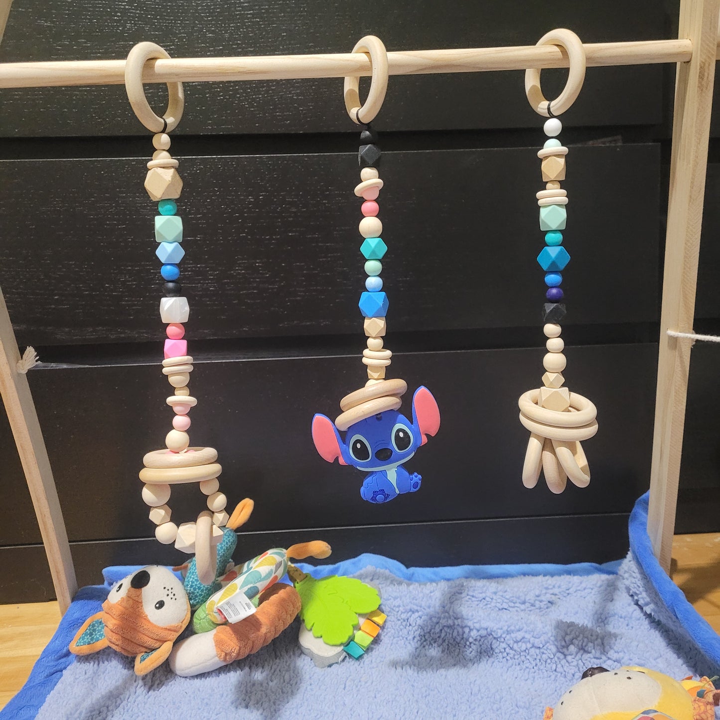 *Trio jouets pour arche d'éveil personnalisé