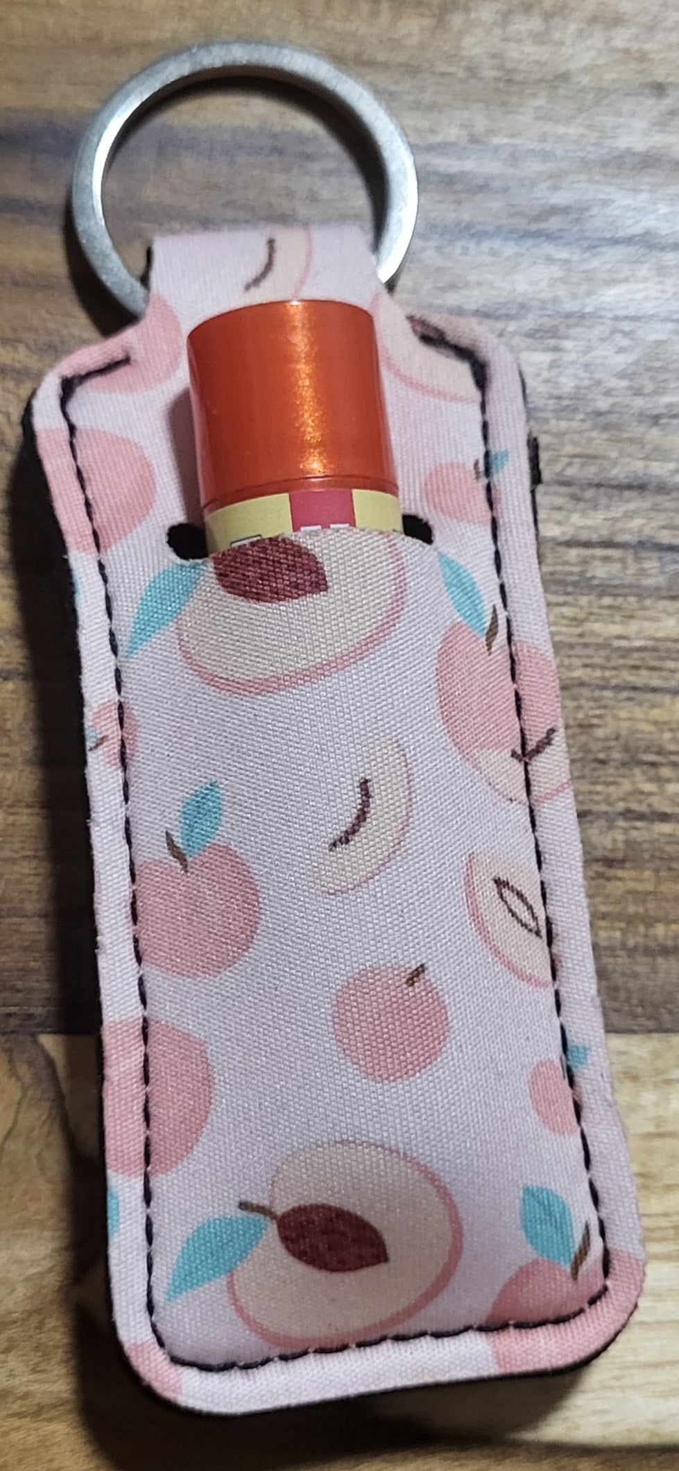 CLEARANCE Peach Lip Balm Case