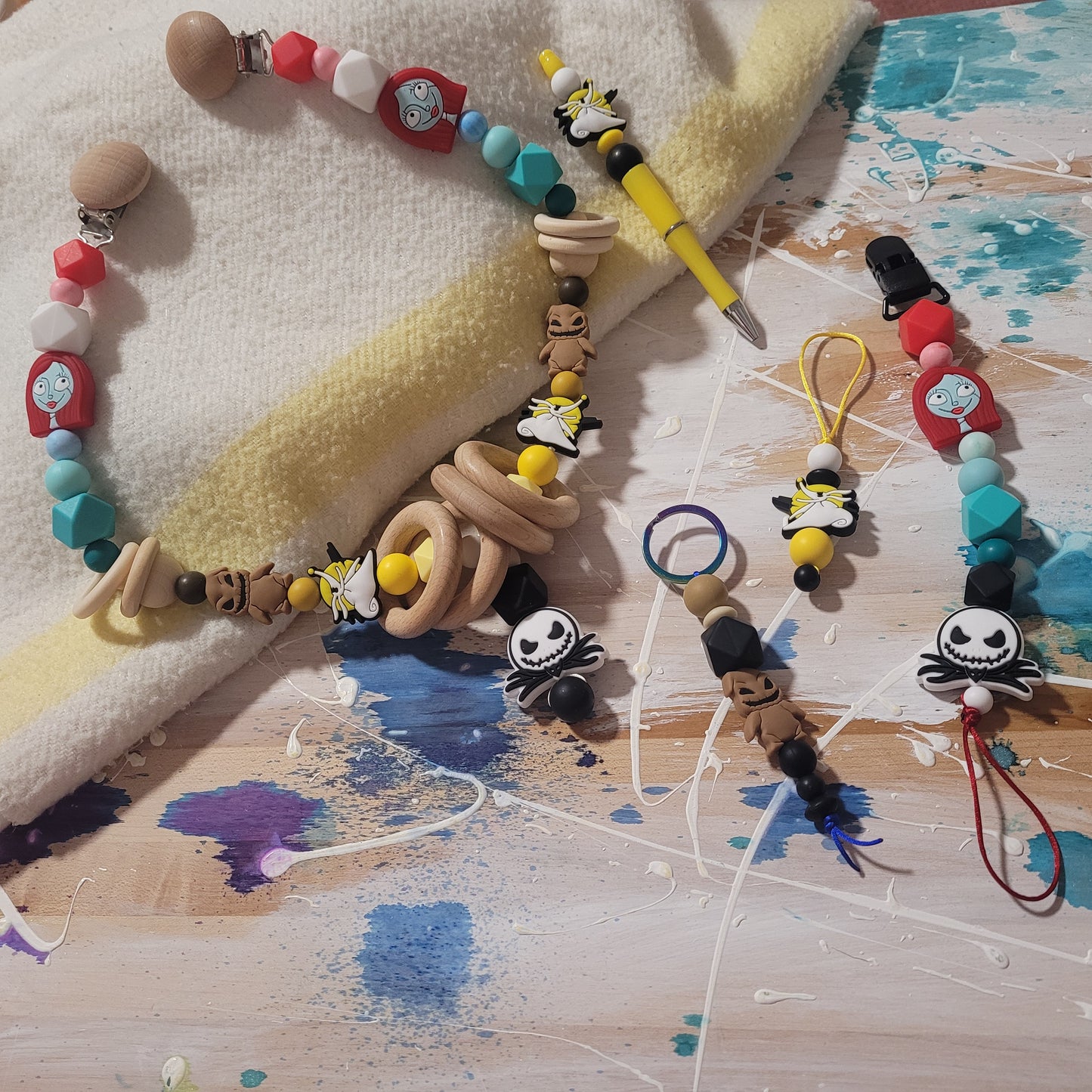 *Jouet d'éveil & dentition personalisé pour poussette