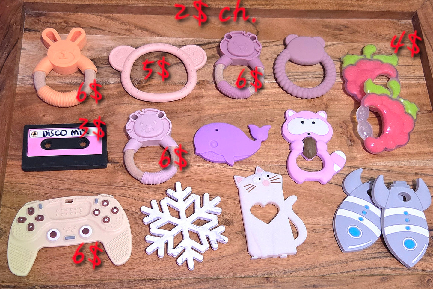 *Ensemble poussée dentaire le Quintuple 3 personnalisé