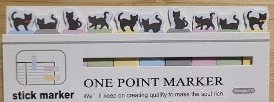 CLEARANCE Post-it cat figurines