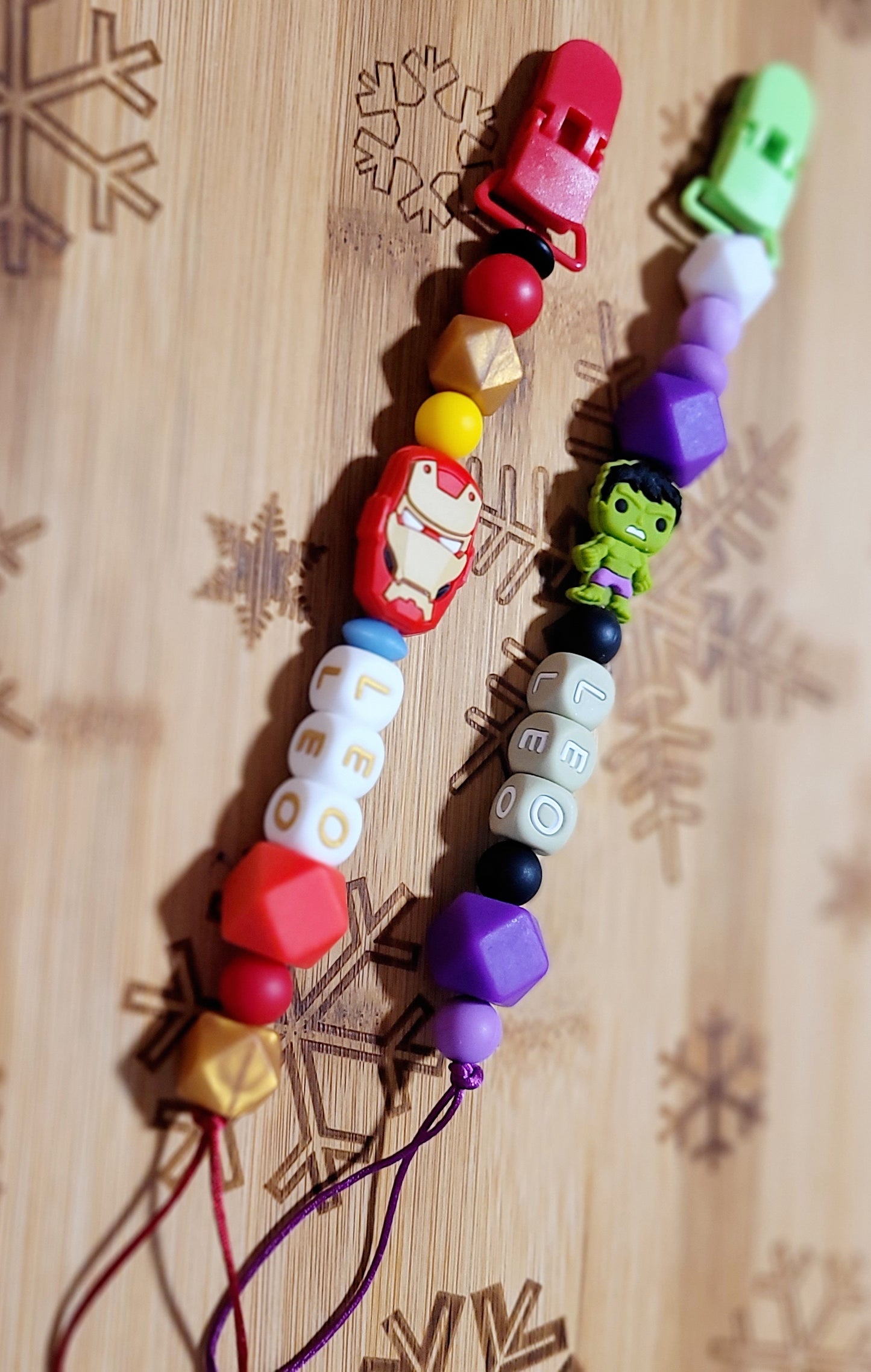 *Attache-suces personnalisé avec/sans prénom