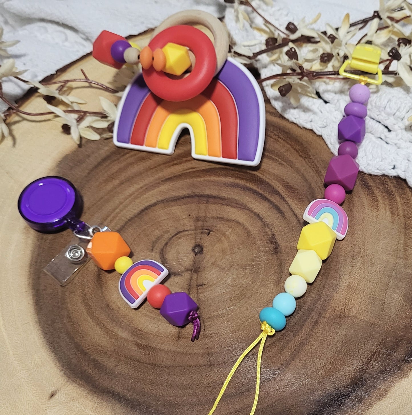 *Anneau de dentition avec jouet personnalisable