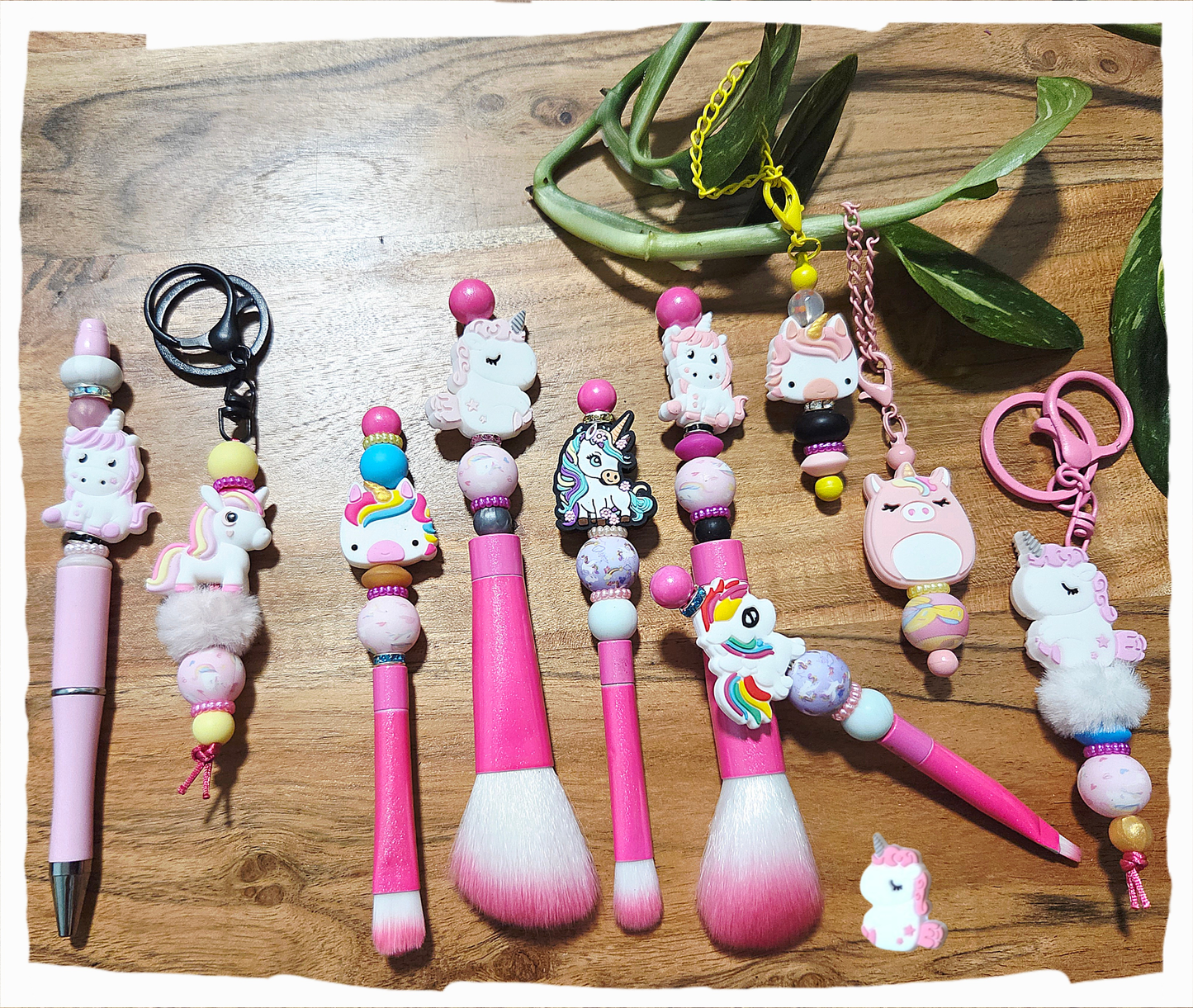 Collection licorne rosé