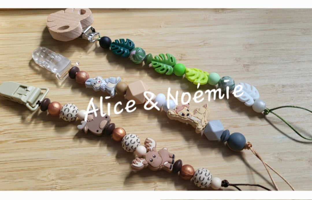 *Trio attaches-suce personnalisés