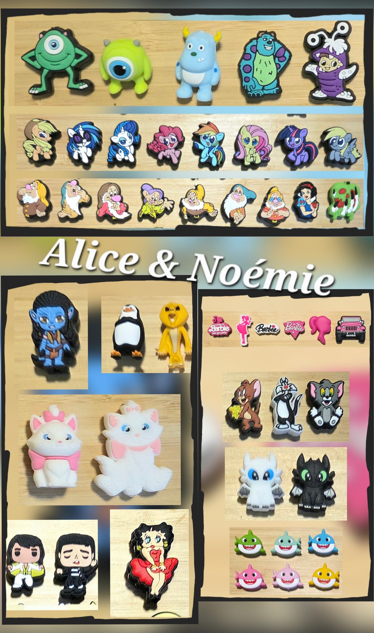 *Ensemble poussée dentaire le Quintuple personnalisé