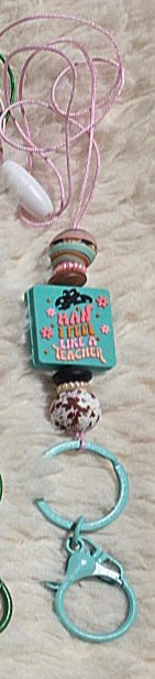 *Collier porte clé personnalisable