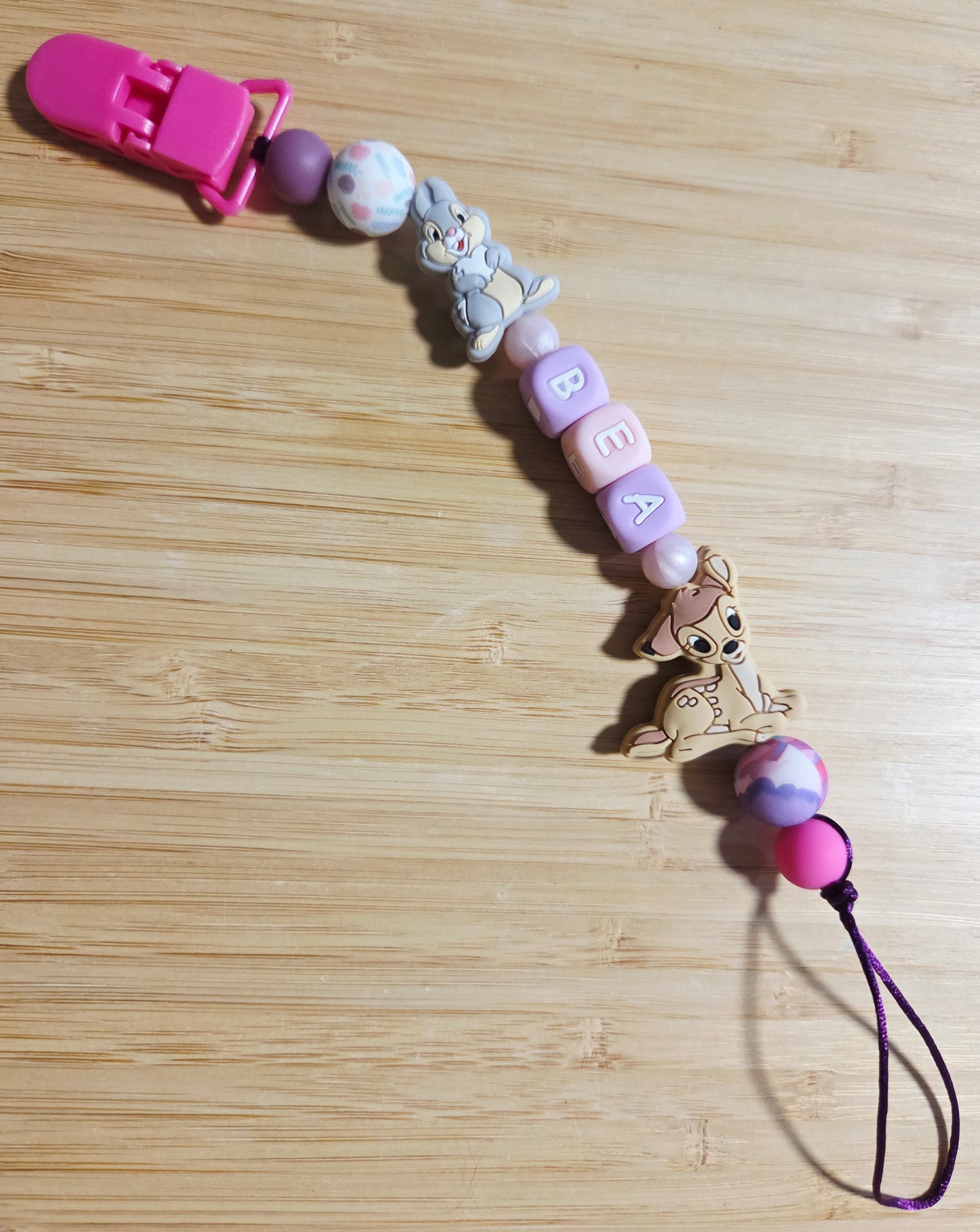 *Attache-suces personnalisé avec/sans prénom