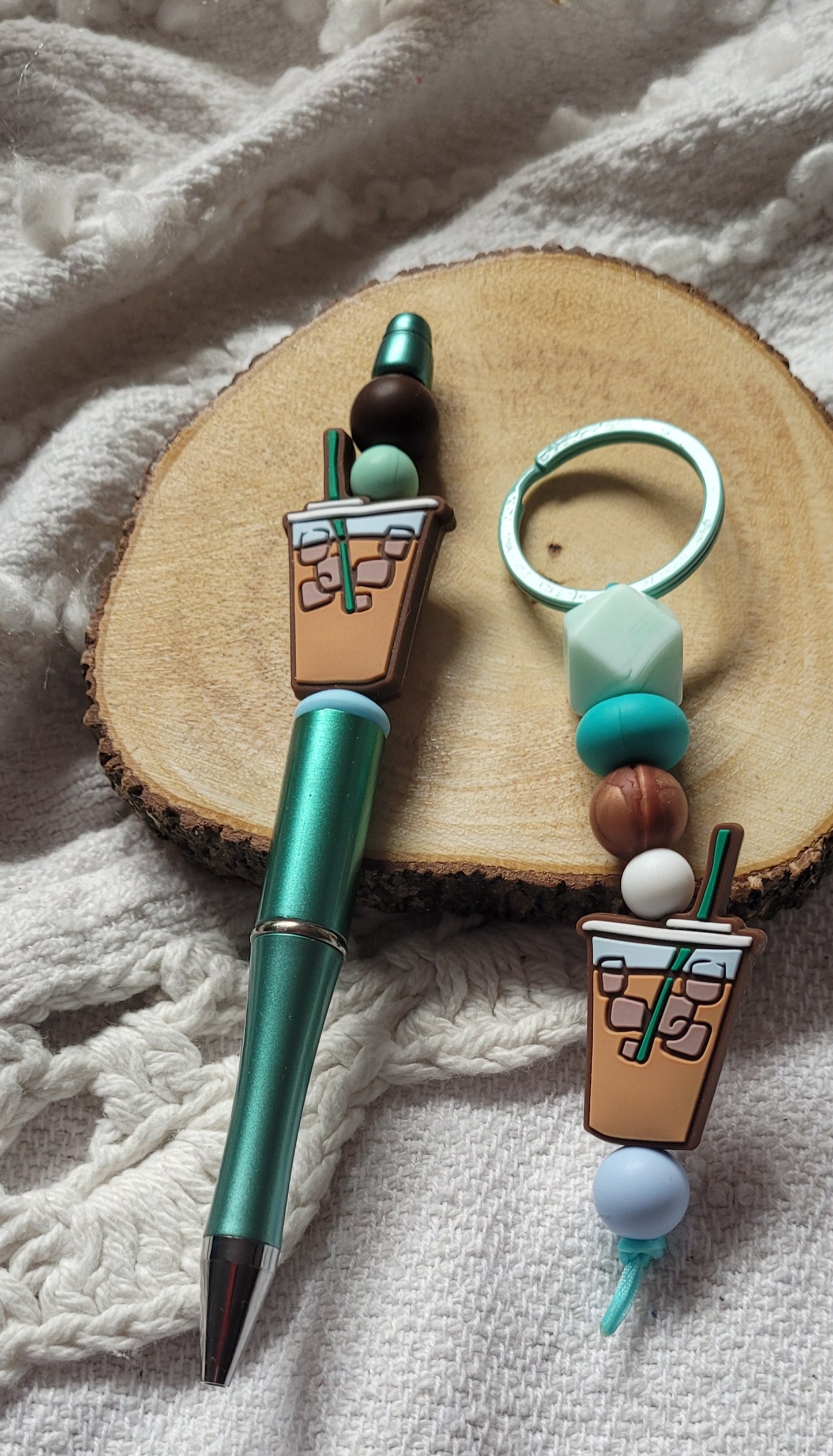 *Duo stylo/porte clé personnalisable