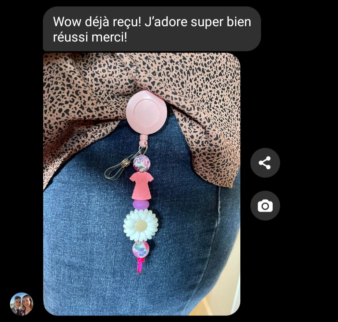 *Attache carte personnalisé