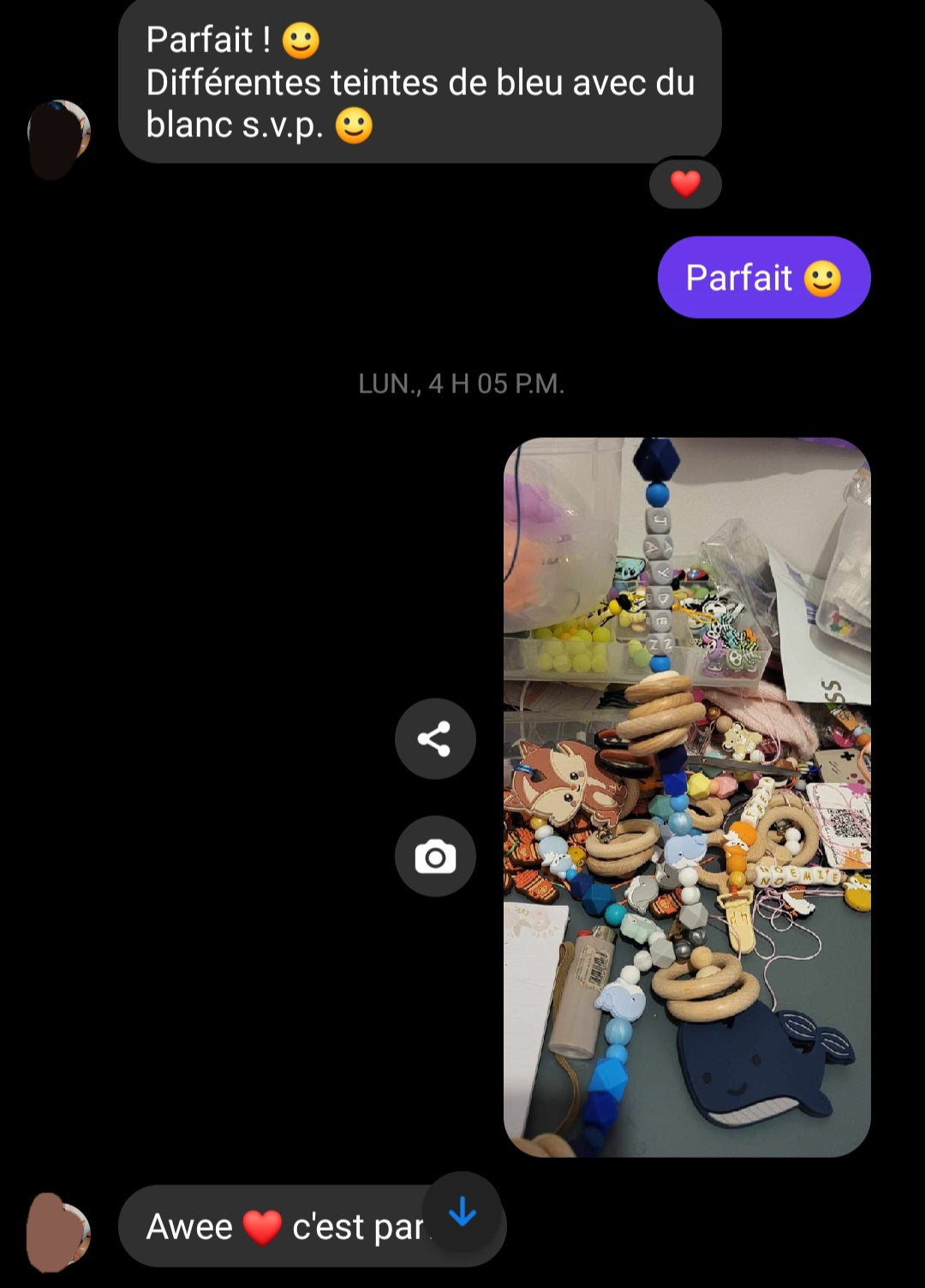 *Ensemble poussée dentaire le Duo 3 personnalisé