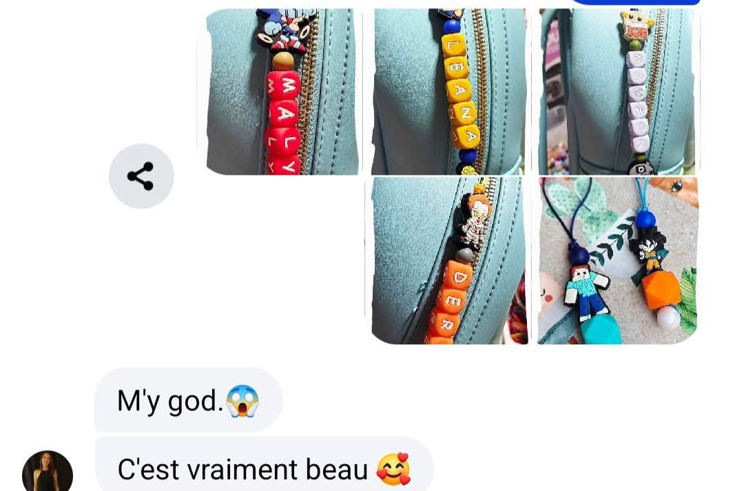 *Identificateur personnalisé avec nom / initiales