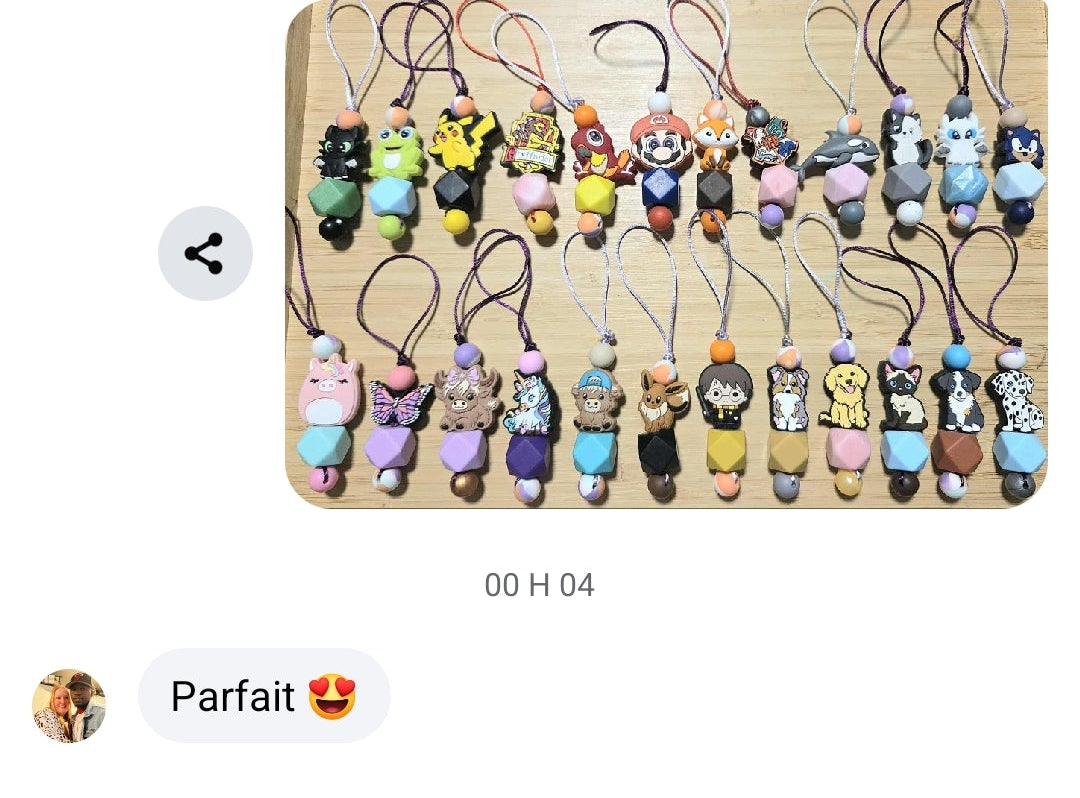 *Ami-zip simple personnalisé